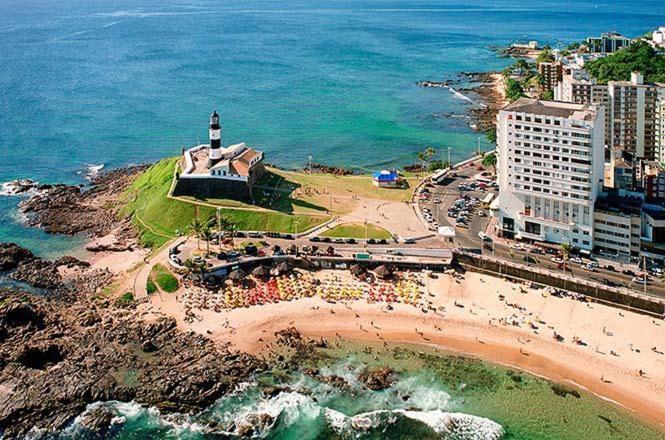 Flat Luxo Bem Localizado No Bairro Da Barra Salvador Leilighet Eksteriør bilde