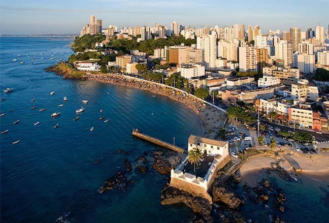 Flat Luxo Bem Localizado No Bairro Da Barra Salvador Leilighet Eksteriør bilde